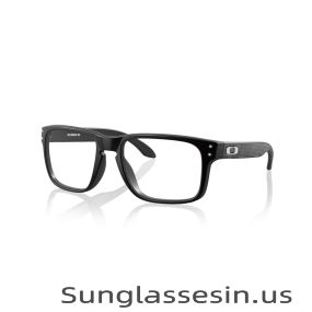 Oakley Holbrook™ High Resolution Collection Sunglasses Satin Black Frame Clear Lense