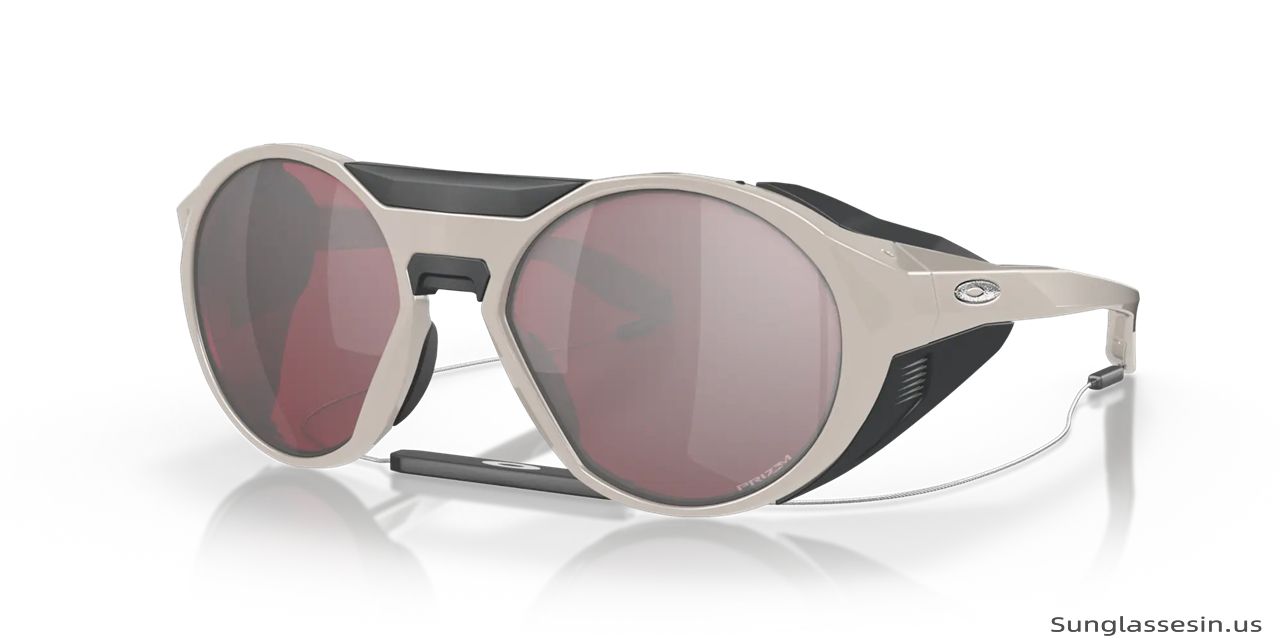Oakley Clifden Stale Sandbech Signature Series Sunglasses Warm Grey Frame  Prizm Snow Black Iridium Lense